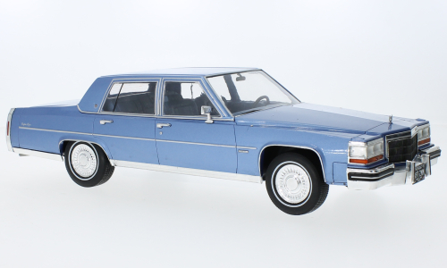 Cadillac Fleetwood Brougham 1982 Light Blue Metallic - 1:18